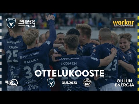 ACOTV: Worker ottelukooste AC Oulu - FC Haka 31.5.2023 (Suomen Cup)