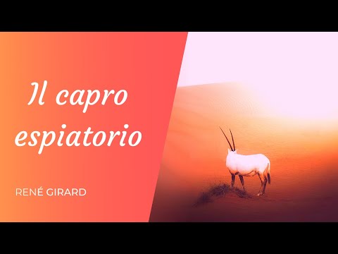 Il capro espiatorio - GIRARD