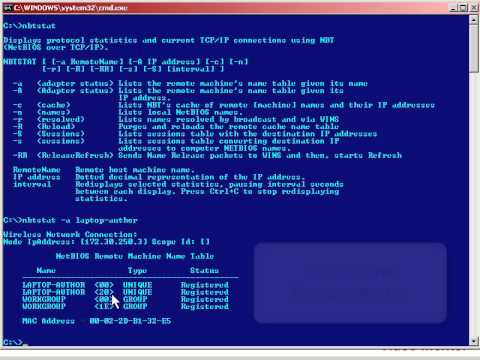 Windows Command Prompt Networking Utilities (archived)