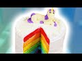 HOW TO MAKE A RAINBOW CAKE - NERDY.