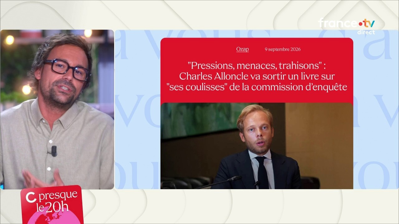 Charles Alloncle,  coup de coeur de la rédaction - C presque le 20h de Bertrand Chameroy