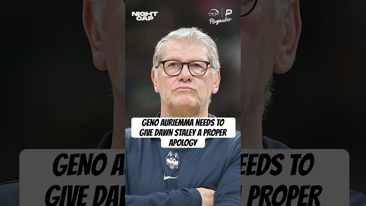 Unc and the guys believe #GenoAuriemma should give #DawnStaley a proper apology 👀 #Nightcap