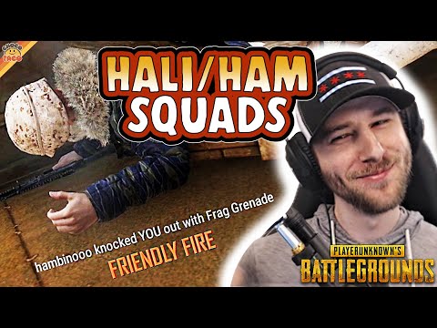 Squads with Hambinooo and Halifax - chocoTaco PUBG Gamelay