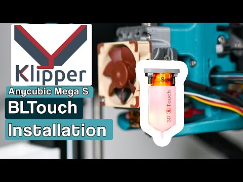 Klipper BLTouch Clone Setup | Easy Anycubic Mega S 3dTouch Tutorial