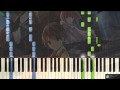 [Aldnoah.Zero] ED2 aLIEz Piano Synthesia Tutorial ...