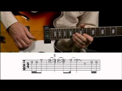 Funky Blues Licks Guitar Lesson @ GuitarInstructor.com (preview)