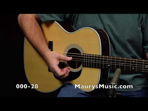 Martin OM-28 VS Martin 000-28 at Maury's Music