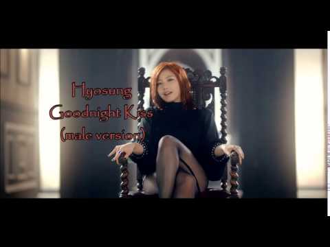 Hyosung - Goodnight Kiss (male version)