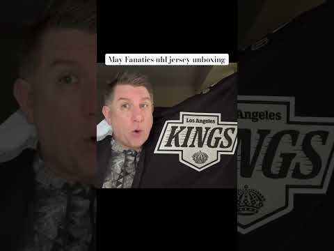 May; NHL fanatics jersey unbagging #hockey #nhl #hockeyjersey #unboxing #fanatics #lakings