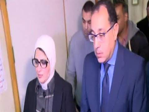 رئيس الوزراء ووزيرة الصحة يزوران مصابي حادث المريوطية