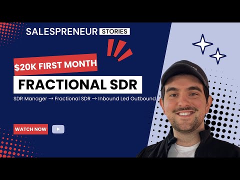 Fractional SDR making $20k/mo shuts it down - James Hanzimanolis
