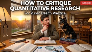 How to Critique Quantitative Research for Public Health Practice