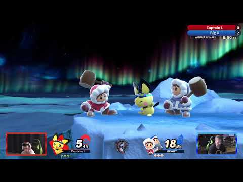 Smash Ultimate CPS2 Weekly #14 Winners Finals    Captain L VS  Big D