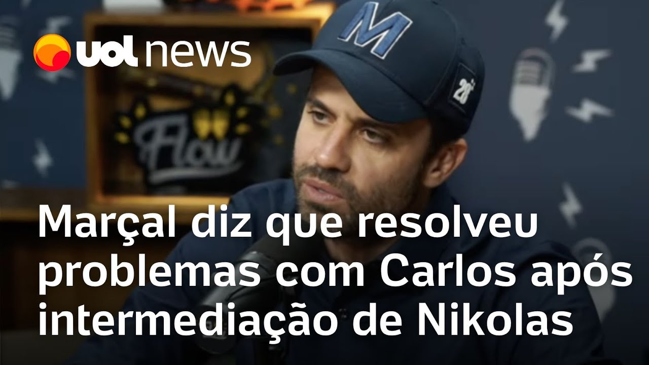 Pablo Marçal diz que resolveu problemas com Carlos Bolsonaro após intermediação de Nikolas Ferreira