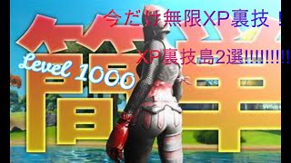 無限？！XPがもらえる島2選!!!!※没あり【フォートナイト】 #フォートナイト無限経験値