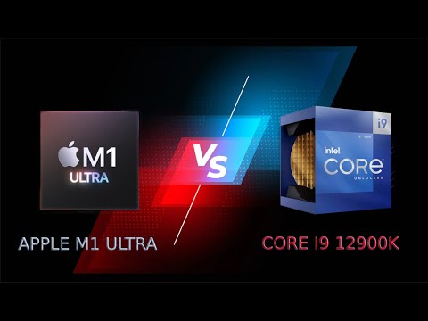 Intel Core i9 12900K vs Apple M1 Ultra | which one is better?! 🤔