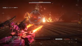 アーマードコア6 無人重機　スマートクリーナー戦