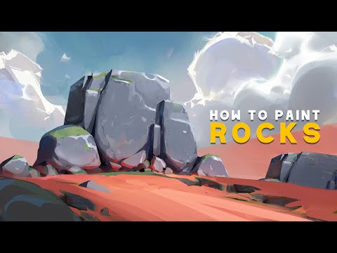How to Paint Rocks: Tutorial