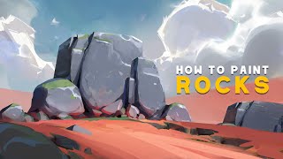 How to Paint Rocks: Tutorial