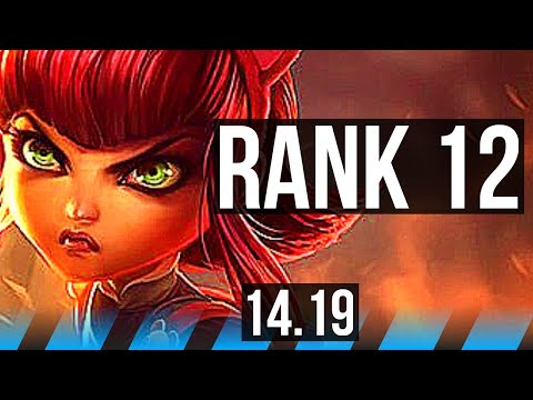 ANNIE vs LISSANDRA (MID) | Rank 12 | EUNE Diamond | 14.19