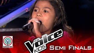 Video thumbnail of "The Voice Kids Philippines 2015 Semi Finals: Halik/Luha/Basang Basa Sa Ulan by Lyca Gairanod"