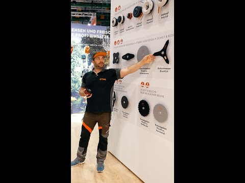 STIHL Schneidwerkzeuge auf der GaLaBau 2024