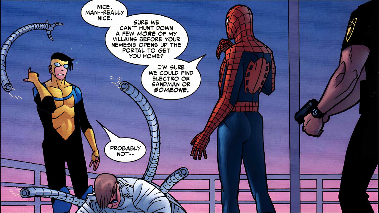 When Invincible got STUCK in the Marvel Universe