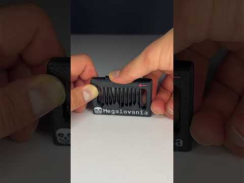 3D Printed Undertale Megalovania Musical Fidget