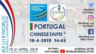 IKF U19 WKC 2019 POR - TPE
