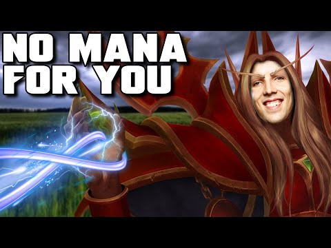 No Mana FOR YOU! (BLOODMAGE!) - WC3 - Grubby