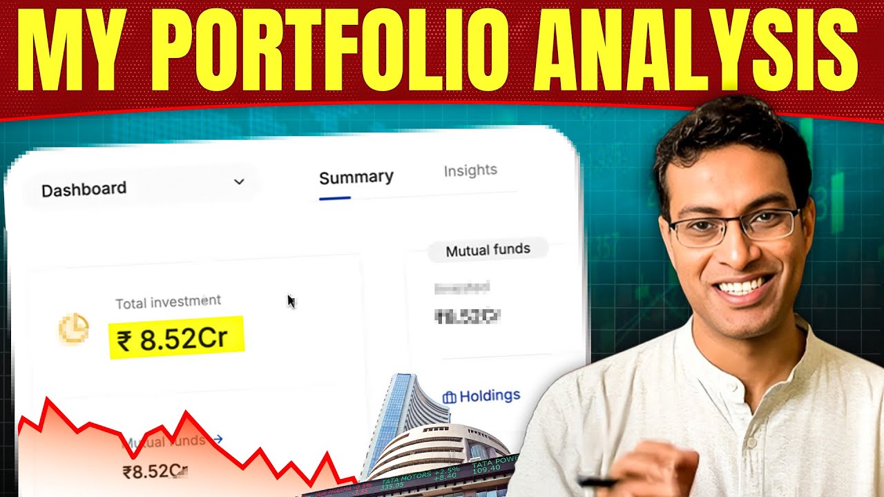 Sharing my portfolio after 15% market fall | Akshat Shrivastava