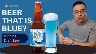 BEER LOVERS! Did you know this HOKKAIDO BEER is BLUE?!