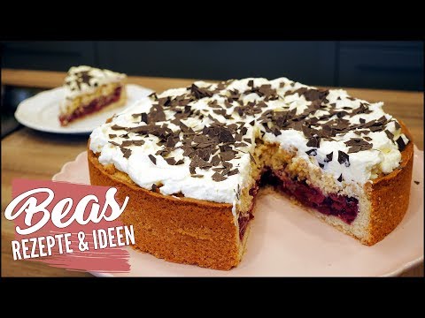 Feuerwehrkuchen Rezept | Kirsch – Streusel Kuchen backen