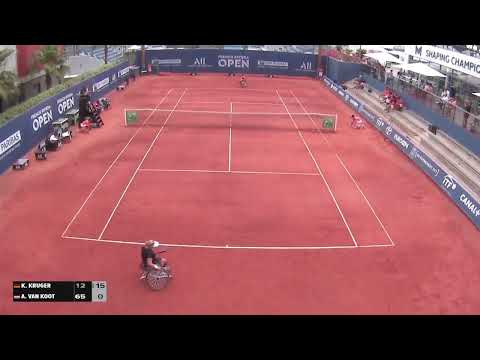 Day 2 - Women's Single - KRUGER Katharina (GER) vs VAN KOOT Aniek (NED)