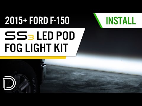How to Install SS3 Type F2 Fog Light Kit for 15-20 Ford F-150 and 17-22 Super Duty | Diode Dynamics