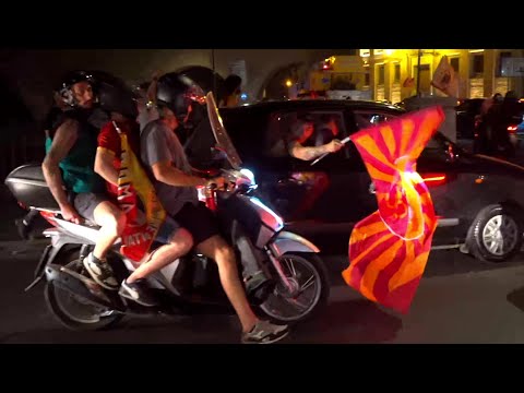 Conference League alla Roma, traffico in tilt sul Lungotevere all'altezza di Via della Conciliazione