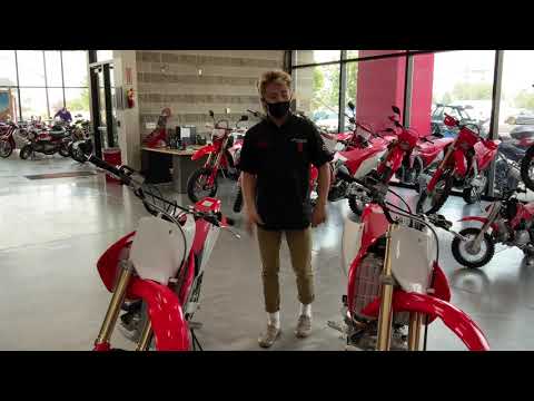 2021 Honda CRF150R and CRF150RB Expert Walk Around Introduction, 4 Stroke Youth Race Dirt Bike