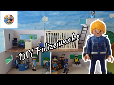 Polizeiwache einrichten| Vorstellung vom Team + Einladung Hochzeit 💒| Pimp my Playmobil Film deutsch