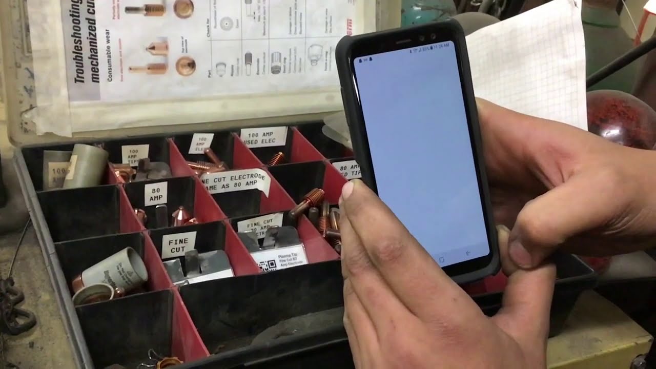 QR Codes and KANBAN cards
