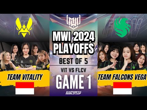 VIT VS FLCV | TEAM VITALITY vs TEAM FALCONS VEGA GAME 1 | FINAL DAY | MWI 2024 X EWC Playoffs (ENG)