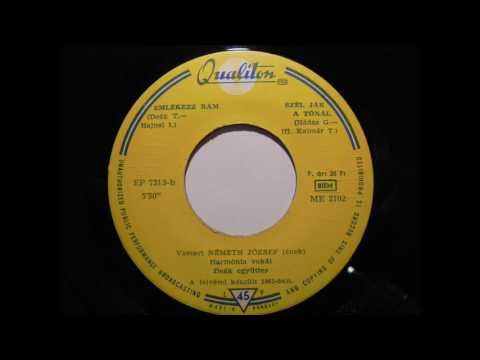 Emlékezz rám - Németh József, Harmónia vokál, Deák együttes - 1965