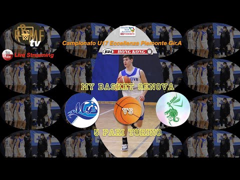 My Basket Genova Vs 5 Pari Torino  - U17Ecc Piemonte Gir.A
