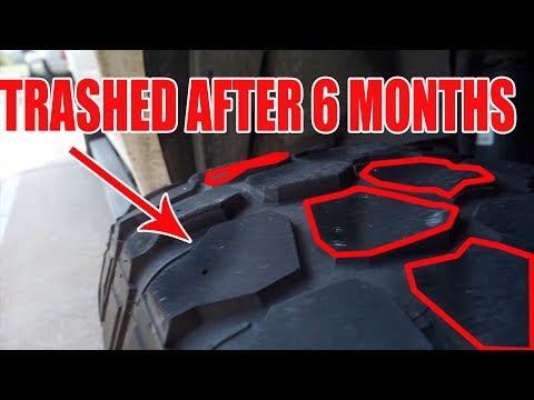 DON'T buy cheap Mud Tires, I Didn't listen