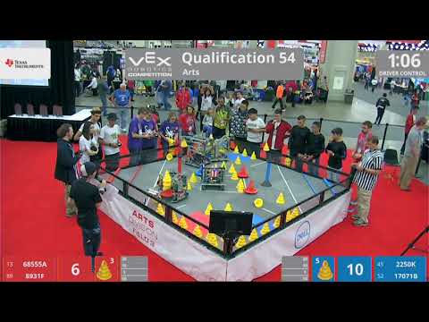 2018 VRC Arts Q54 - 68555A 8931F vs 2250K 17071B - 60 to 75