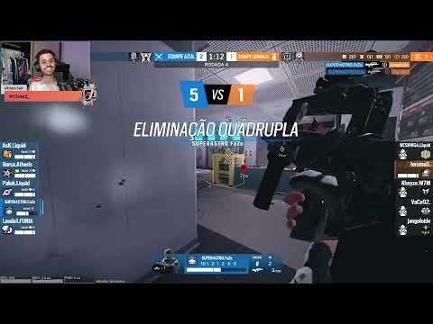 AÍ ELE JOGOU RAZAO! 5K/ACE MONSTRO DO ASTRO.FAZE, O CARA É BOM - MELHORES MOMENTOS RAINBOW SIX SIEGE