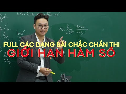 GIỚI HẠN (TÌM LIM) CỦA HÀM SỐ (( FULL DẠNG )) TOÁN 11|  THẦY LẠI TRƯỜNG GIANG PHẦN 1