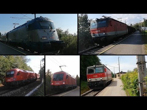 Züge auf der Summerauerbahn von 2018 - 2022