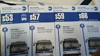 S53, S57, S59, S66 BUS SCHEDULE MAP TIMETABLE