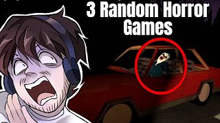 NO JOKE... I GOT SO SCARED I COULDN&#39;T EVEN SPEAK. | Three Random Horror Games