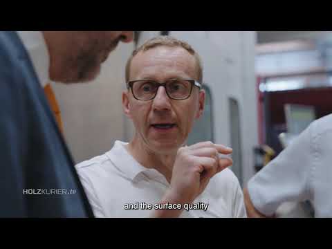 Halbierung der Bearbeitungszeit einer Tür durch optimale Abstimmung von Werkzeug und Maschine